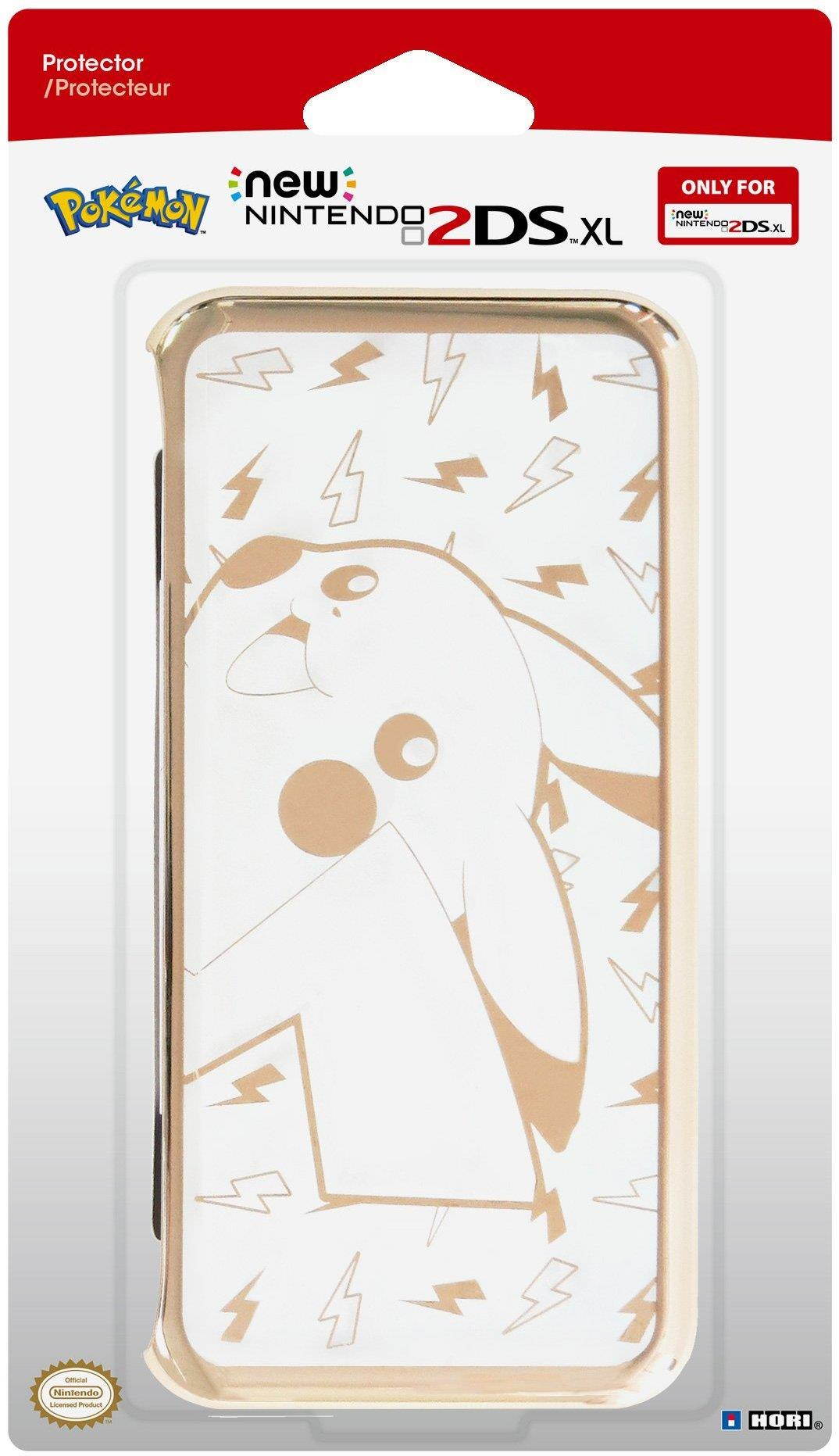 New 2DS XL Gold Pikachu System Flex Protector [Hori USA]
