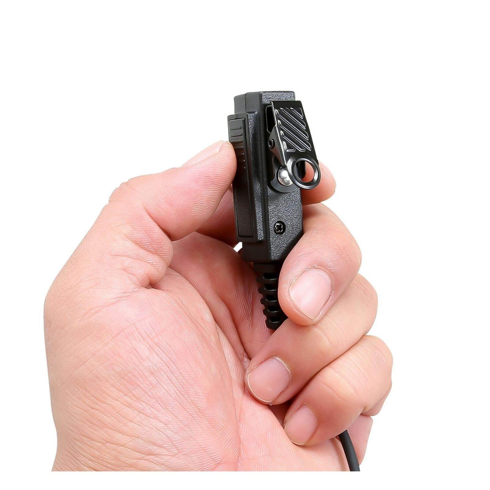 2-Wire Security Clear Coil Earphone for Vertex Standard VX-110 VX-130 VX-131