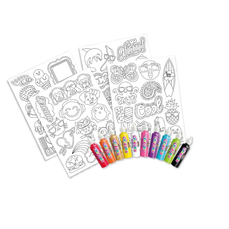 CraZArt 3D CraZGels Sticker Art Set