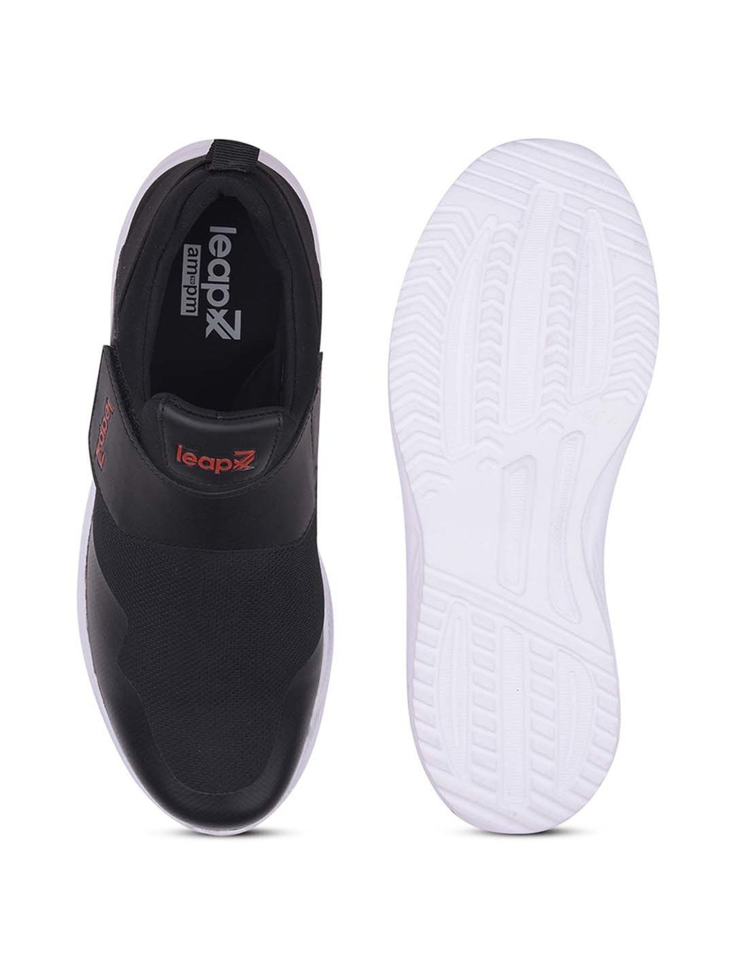 Leap7X by Liberty Men's Black Running Shoes