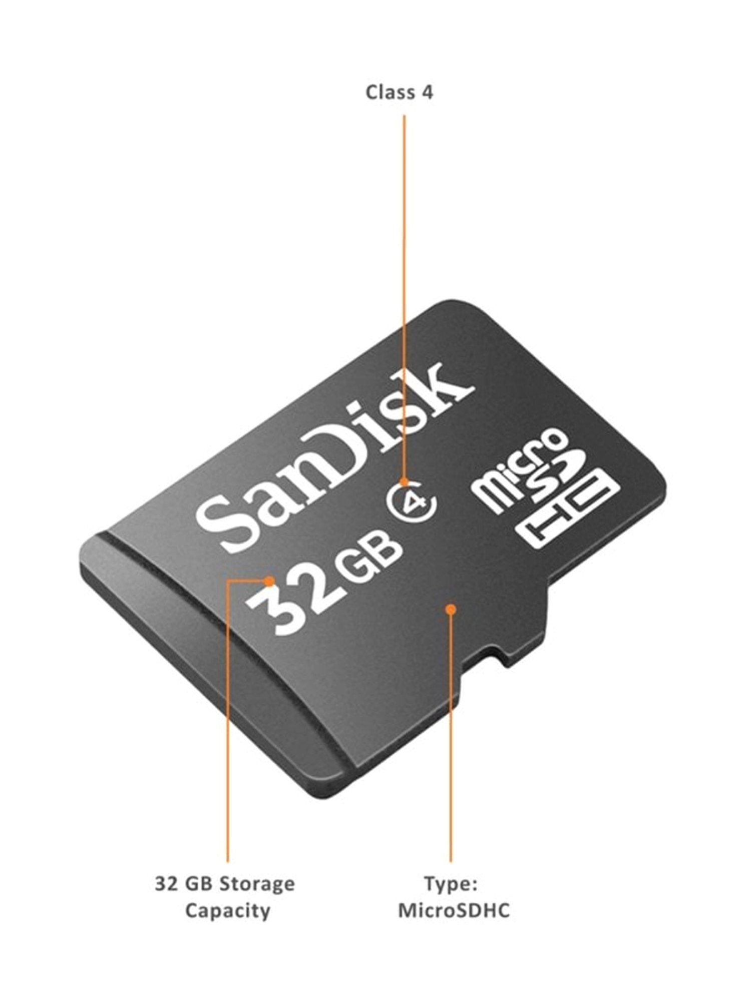 SanDisk Extreme microSD UHS I Card 128GB for 4K Video on Smartphones and Action Cameras (Red/Yellow)
