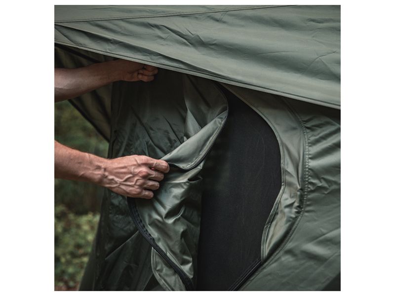 Gazelle T3X GT301GR 3 Person Pop Up Lightweight Portable 3 Season Camping Hub Tent with Easy Setup, Storage Pockets, and Gear Loft, Alpine Green