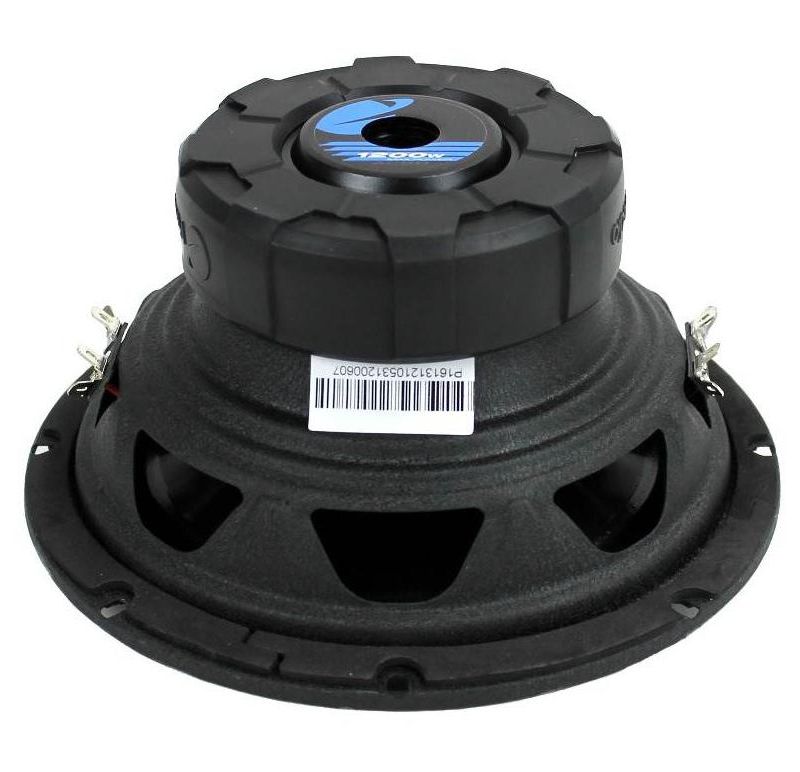 Planet Audio AC8D 8 Inch 1200 Watt 4 Ohm Dual Voice Coil Car Audio Subwoofer with Stamped Basket, Polypropylene Cone and Foam Surround, Black, Single