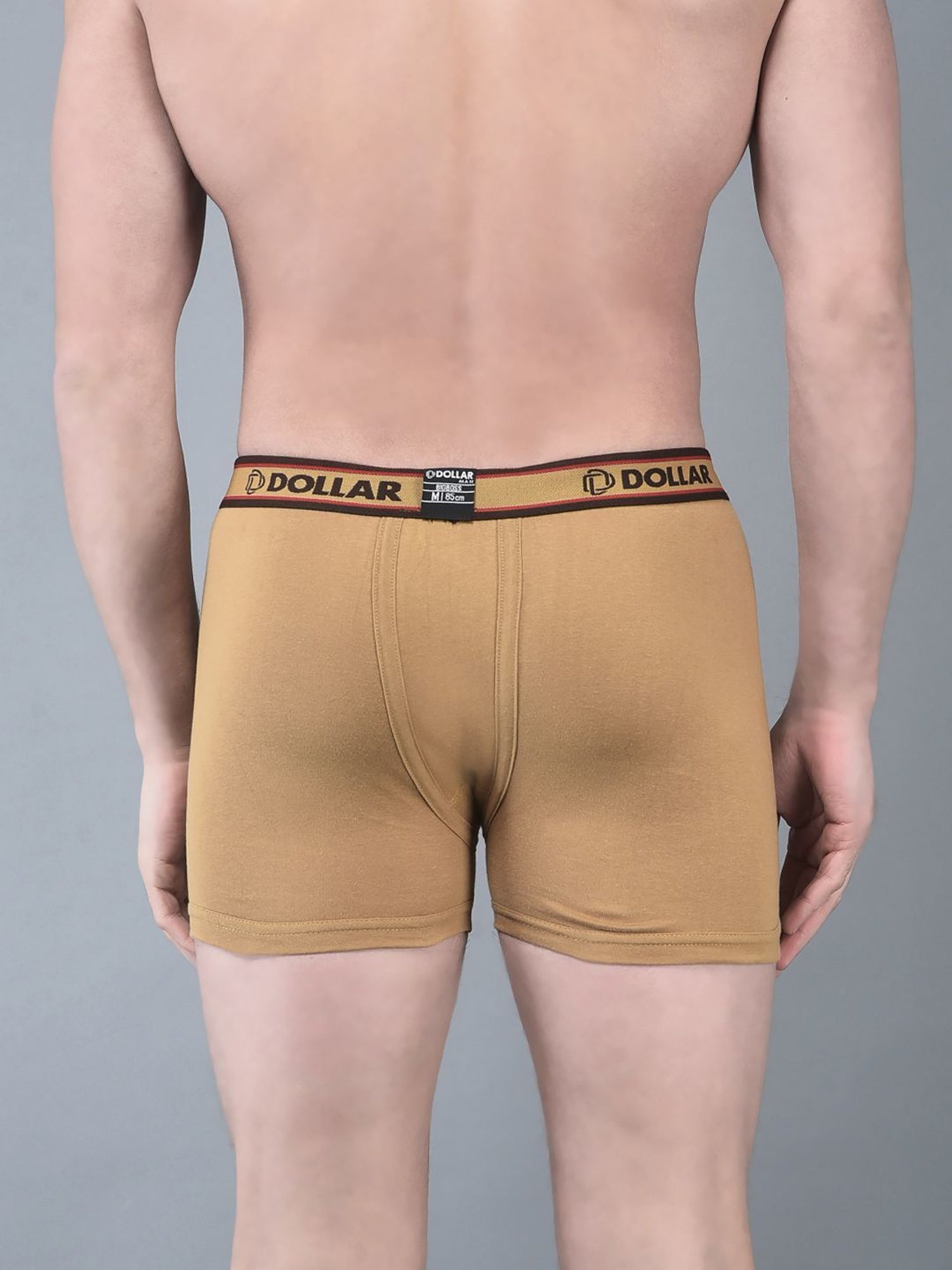 Dollar Bigboss Assorted Cotton Regular Fit Trunks - Pack Of 3