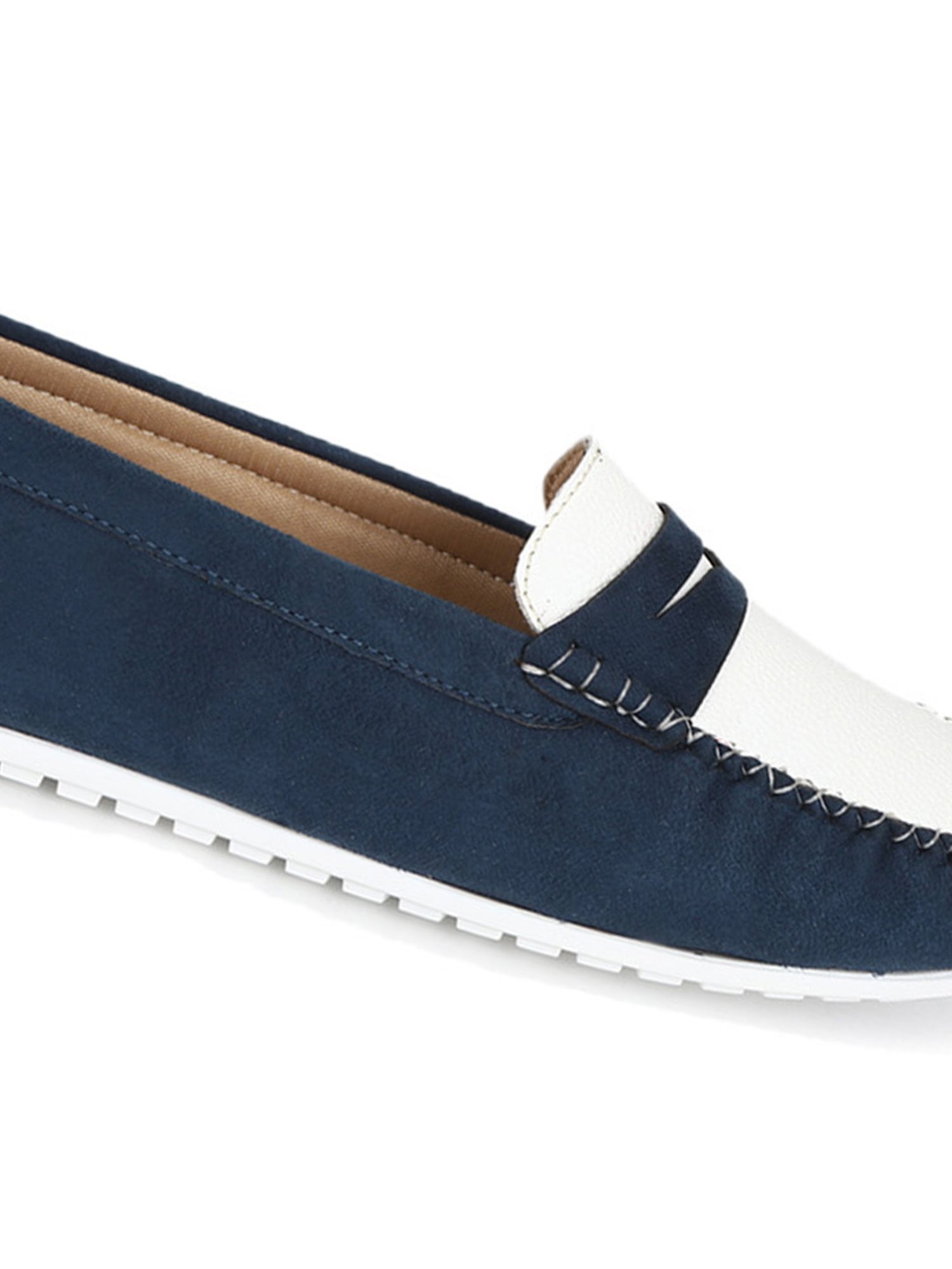 Yoho Women's Navy Casual Loafers