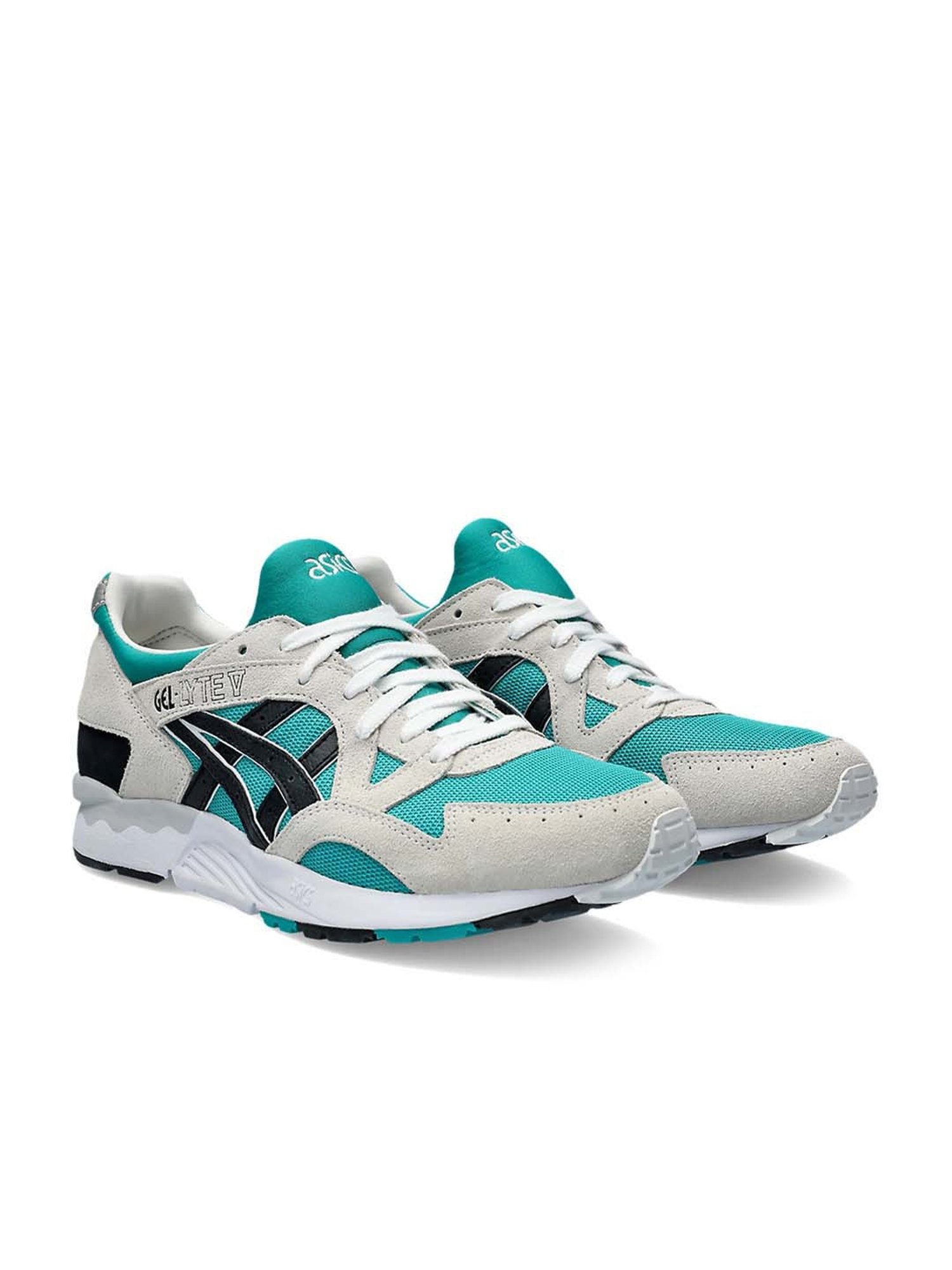 Asics Men's GEL-Lyte V Green Casual Sneakers