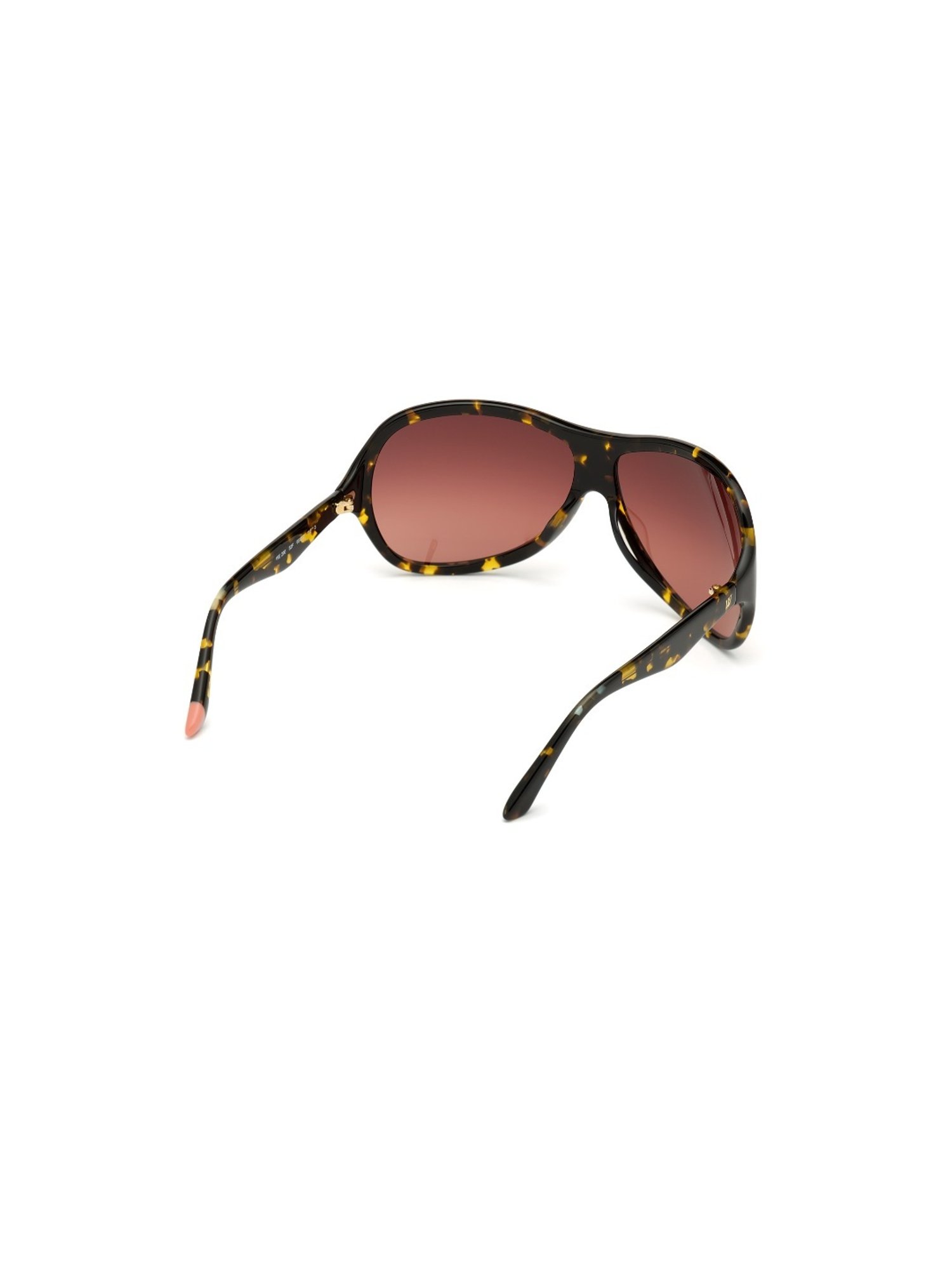 WEB EYEWEAR Brown Oversize Irregular Sunglasses for Women