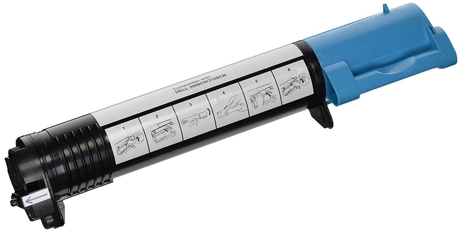 CIG 200110 Compatible Cyan High Yield Toner Cartridge for Dell 3000/3100