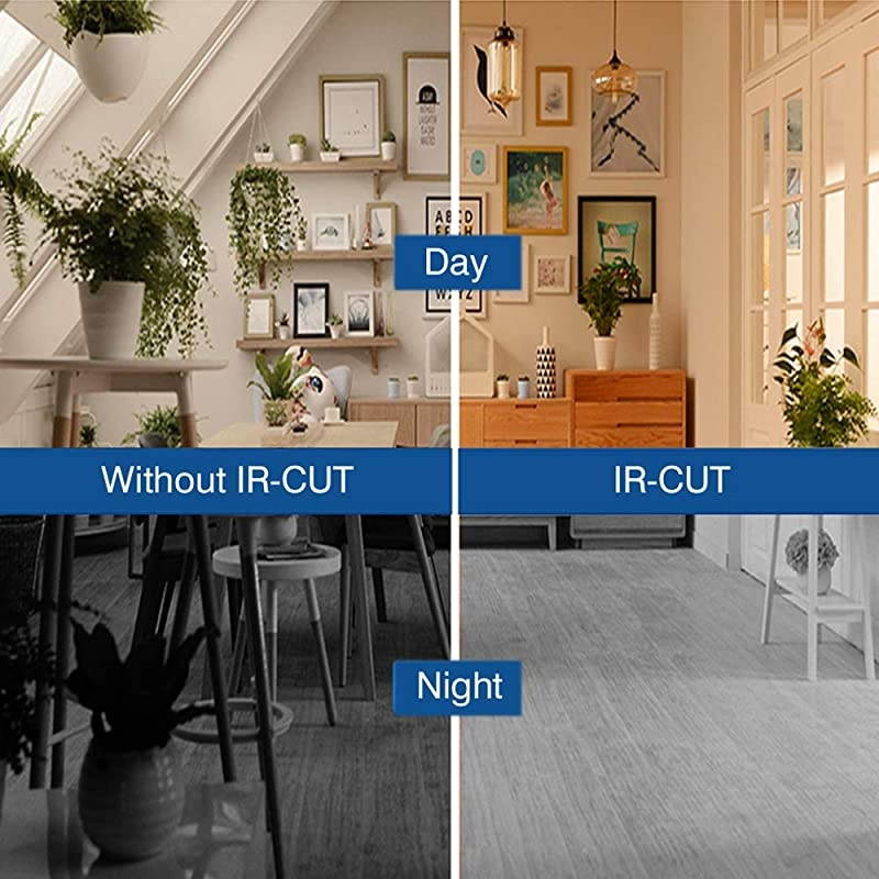 4 Pack 2MP Full HD 1080P Dome Cameras Outdoor Indoor Home Analog Camera with Clear Day and Night Vision Metal Housing Suitable for 1080P TVI Hybrid DVR Recorder and CCTV SystemBlack