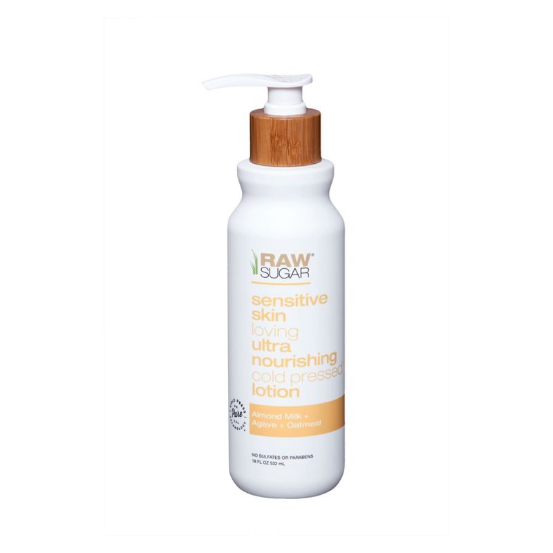 Raw Sugar Almond Milk + Agave + Oatmeal Sensitive Skin Body Lotion - 18 fl oz