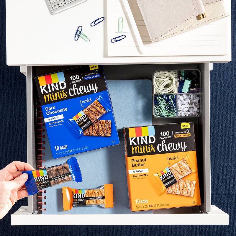 KIND Mini Chewy Peanut Butter + Dark Chocolate - 16.2oz/20ct