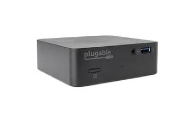 Plugable USB-C Mini Docking Station with 85W Power Delivery - for Notebook/Tablet PC - 85 W - USB 3.1 Type C - 5 x USB Ports - 4 x USB 3.0