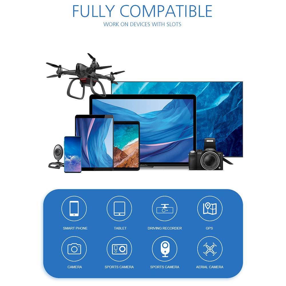 BAIYI Memory Card Micro SD Card 16/32/64/128 GB TF Card Waterproof/Shockproof for High-Speed Flash Memory of Mobile Phones