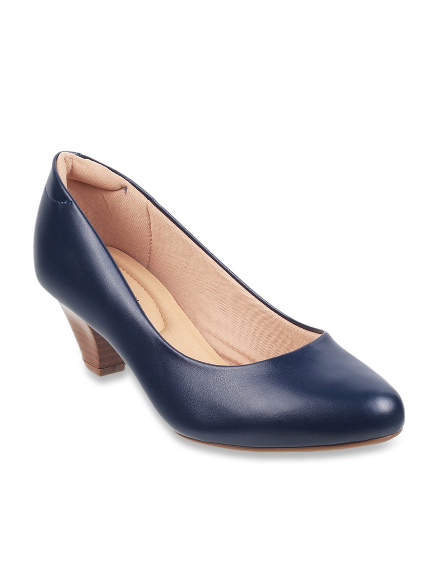 J. Fontini by Mochi Women's Blue Formal Pumps