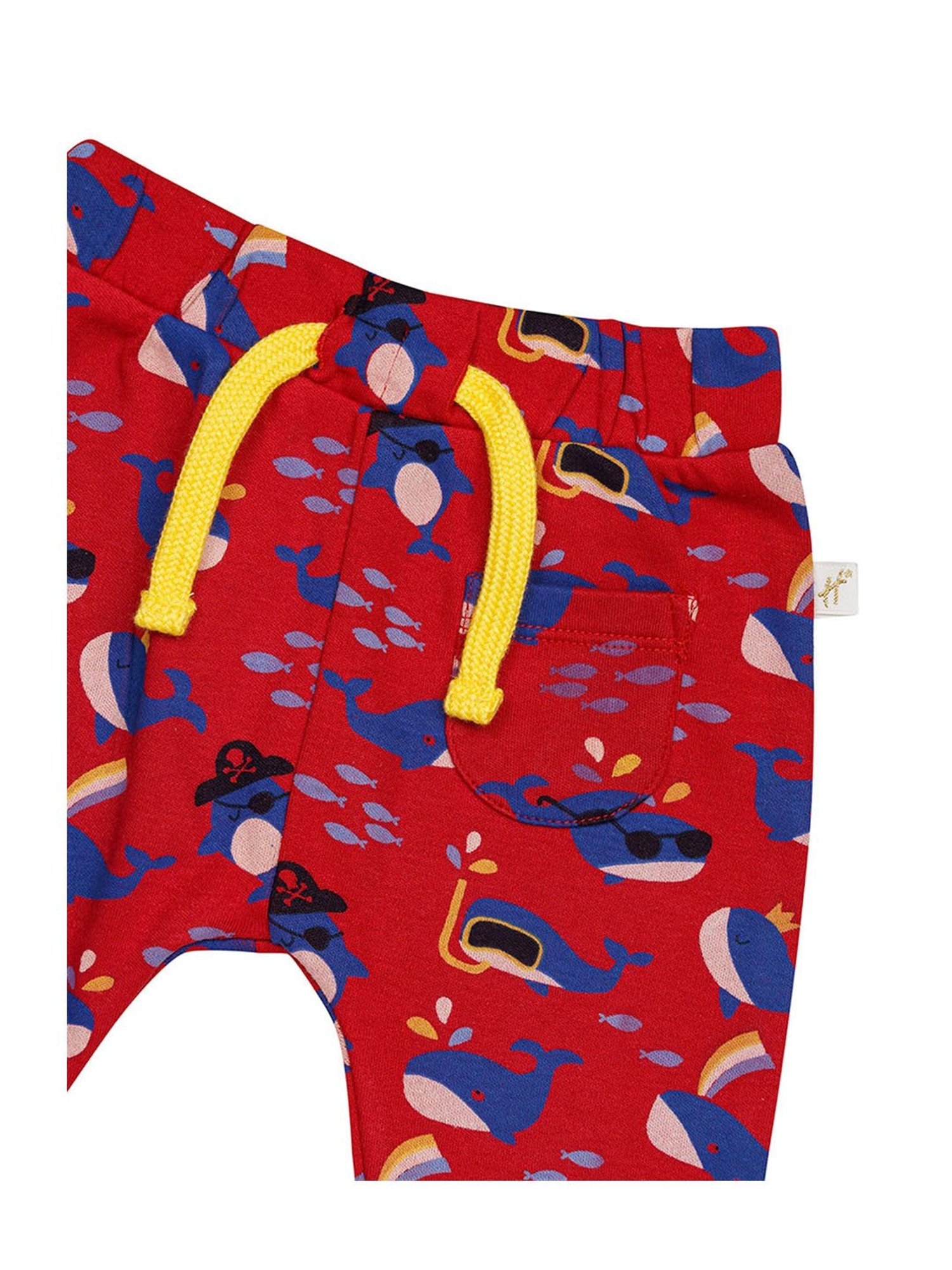 H by Hamleys Infants Boys Red Printed Joggers
