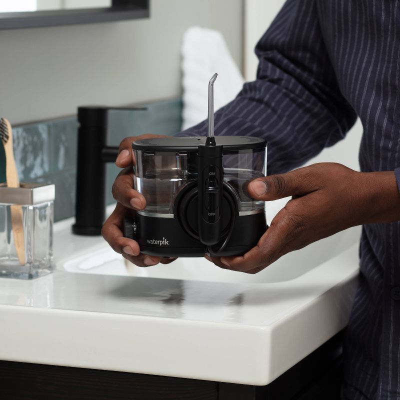 Waterpik Cordless Countertop Water Flosser - Ion Black