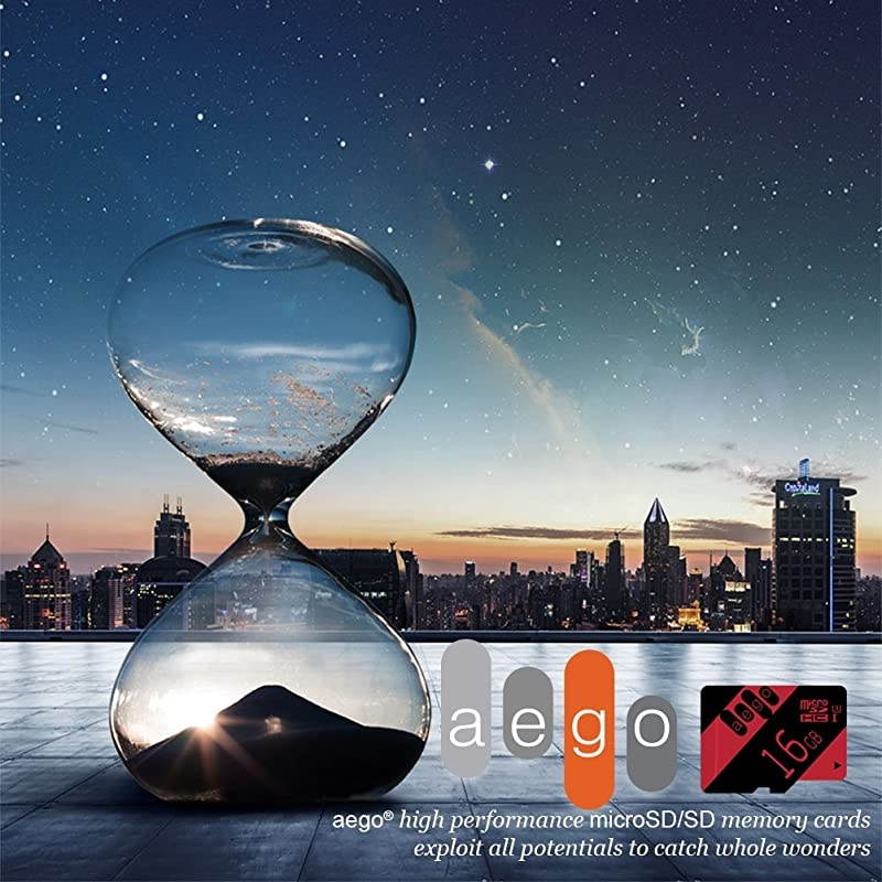 16GB Micro SD Card Class 10 Memory Card with Adapter for Dash CamNintendoDrone U3 16GB