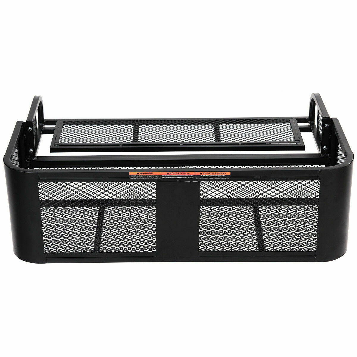 ATV UTV Universal Rear Drop Basket Rack Steel Cargo Hunting