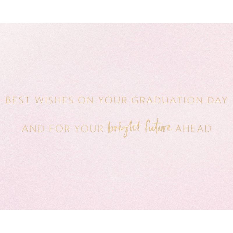 Graduation Greeting Card Floral Cap Diploma - PAPYRUS
