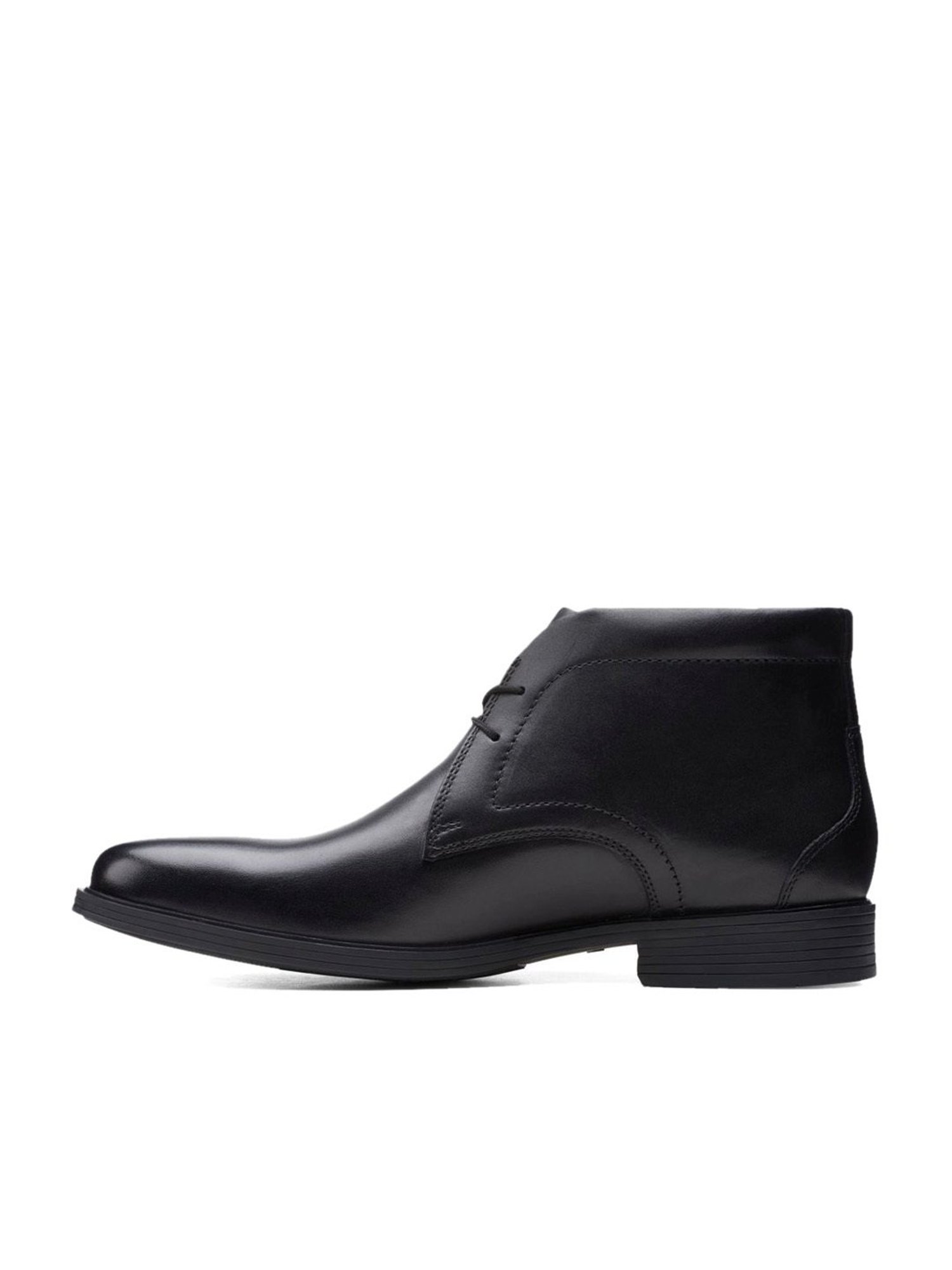 Clarks Men's Whiddon Black Chukka Boots