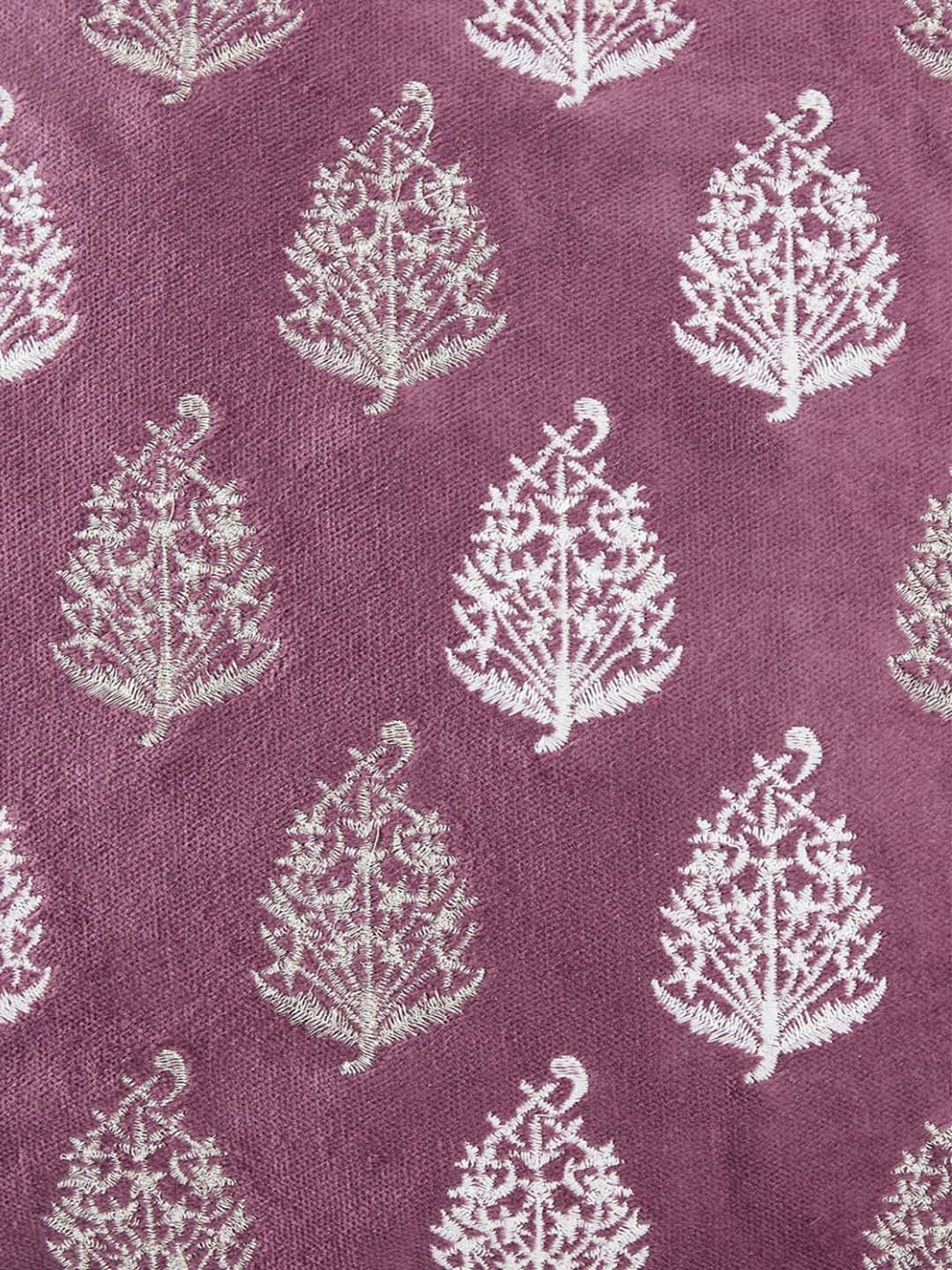 Living Scapes by Pantaloons Wine Cotton Cushion Cover