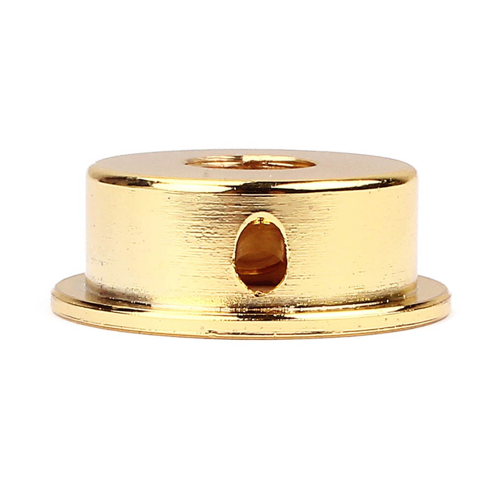 GT152 Electric Guitar Jack Electrosocket Jack Plate with 2 Screws for TL Guitar (Golden)