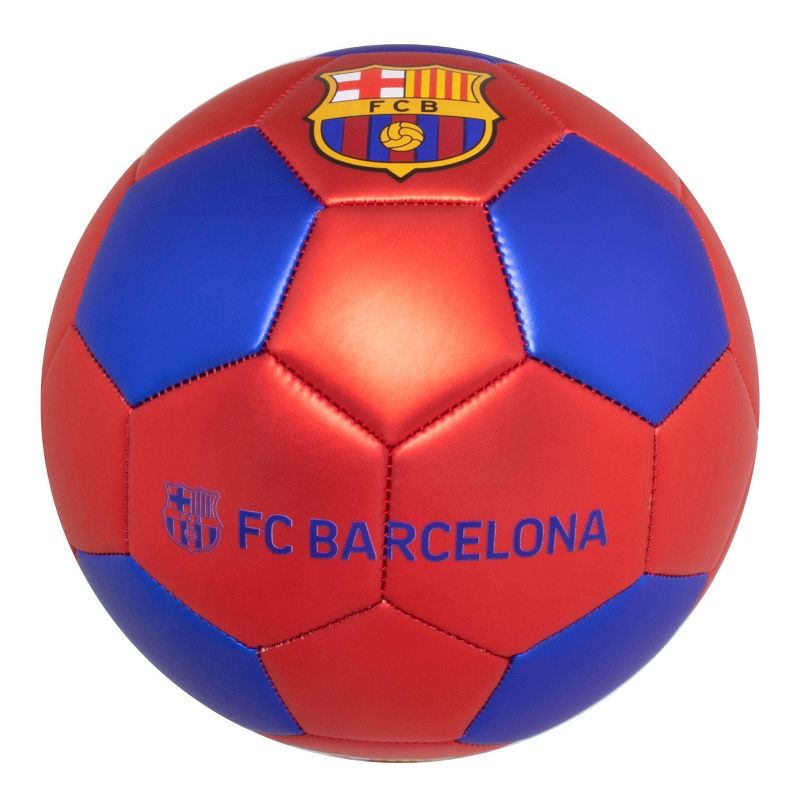 FIFA FC Barcelona Metallic Size 5 Soccer Ball