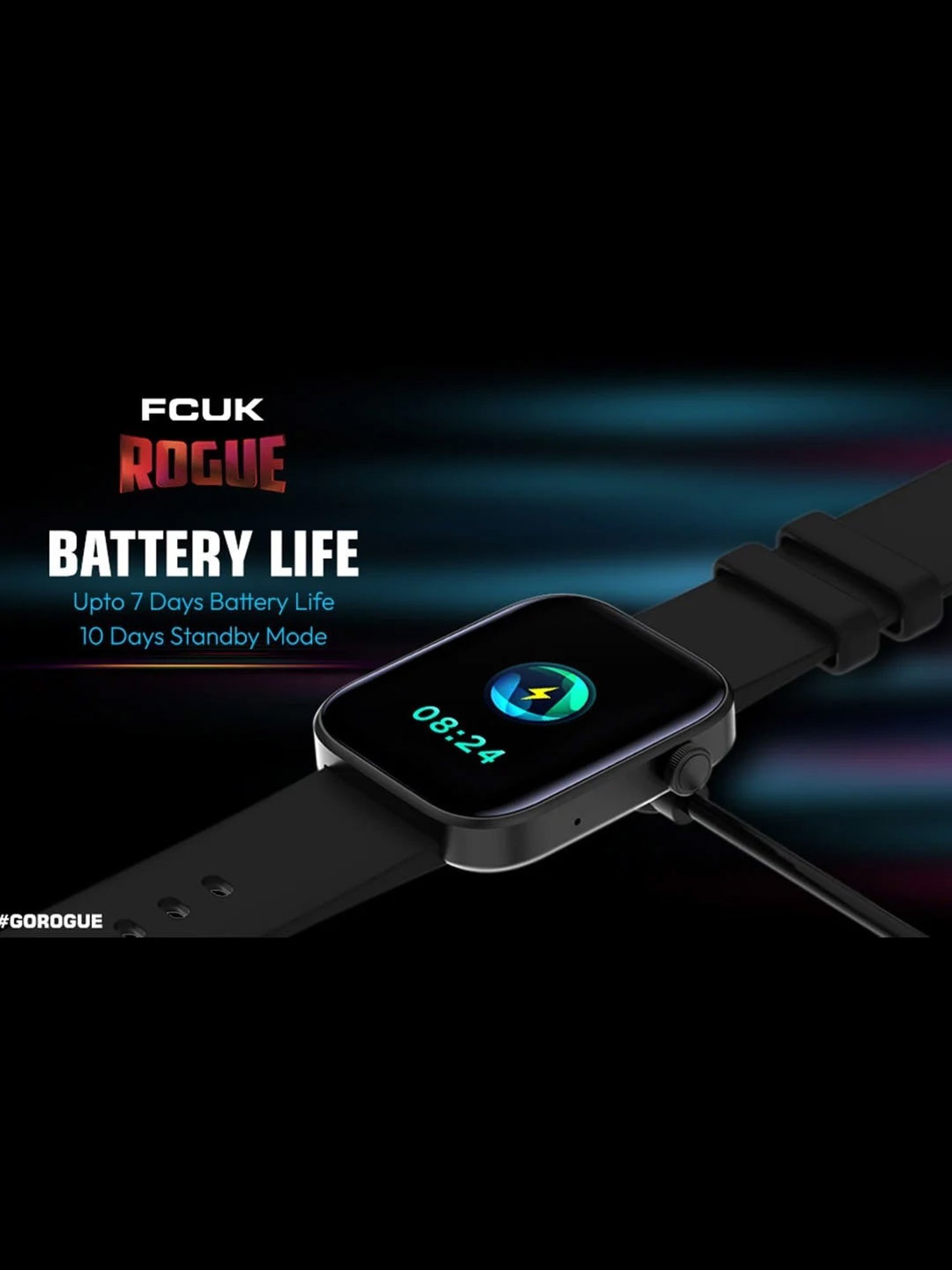 FCUK FCSW06-A ROGUE Unisex Smart watch
