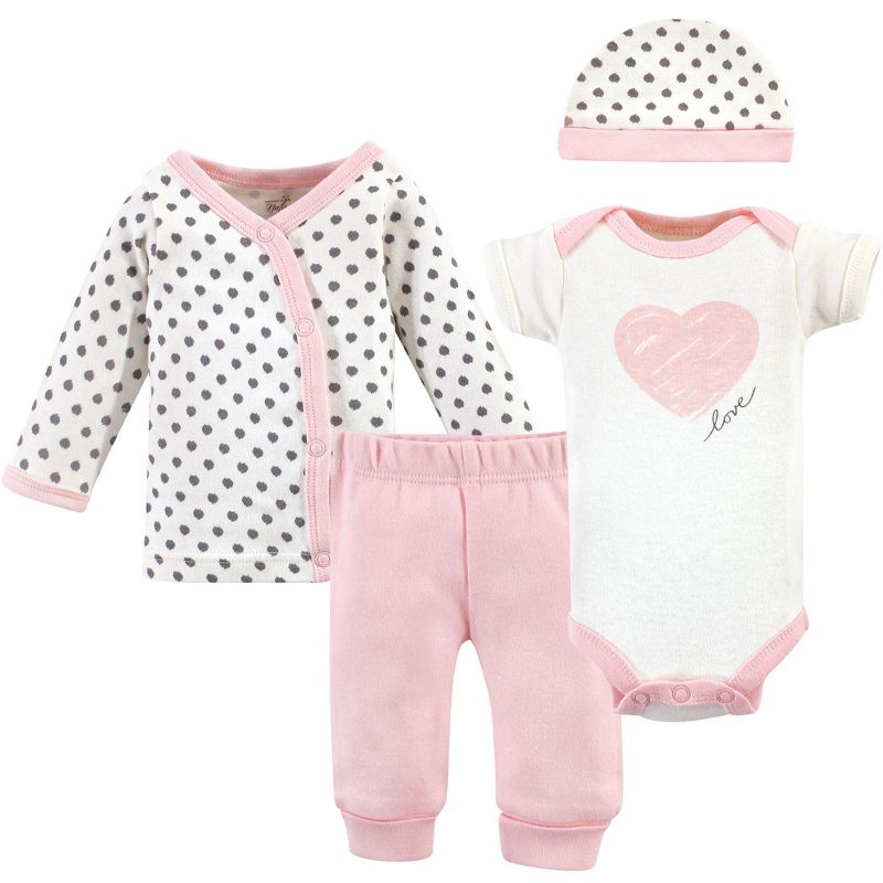 Baby Girls' Disney Minnie Mouse 4pc set - Light Pink Newborn