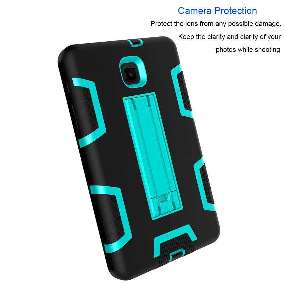 Mignova Case for Galaxy Tab A 8.0 Case 2018,Three Layer Shockproof Armor Defender Full-Body Rugged Protective Case Cover with Stand for Samsung Galaxy Tab A 8.0 2018 SM-T387/T387v
