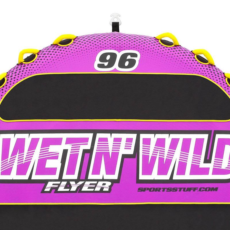 Sportsstuff 53-1671 Wet N' Wild Flyer Quadruple Rider Deck Towable Tube