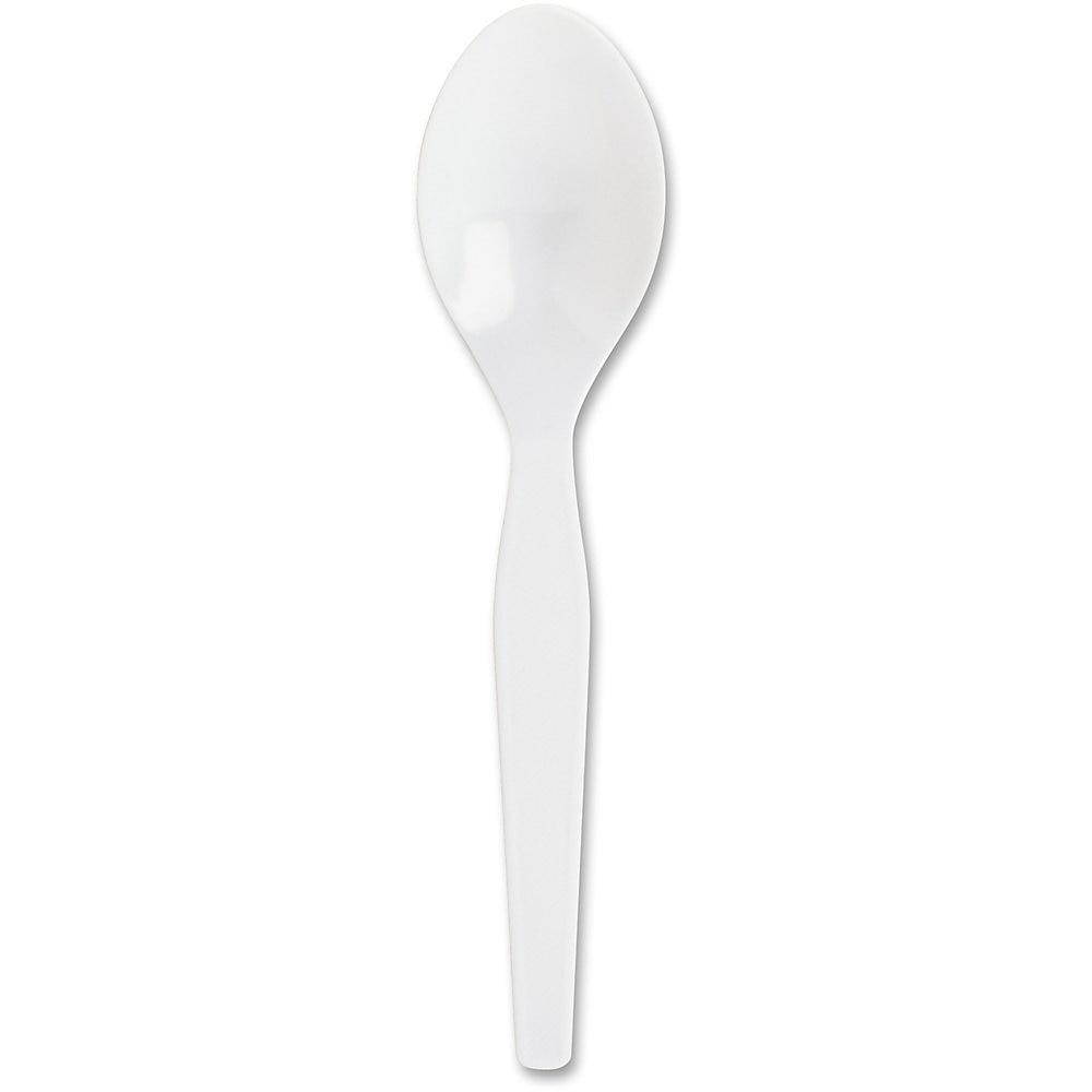Polystyrene Spoon Heavyweight 100/BX White