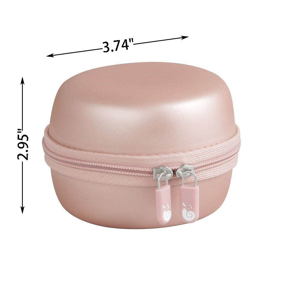 Hermitshell Hard Travel Case fits Bluetooth Speaker XLeader/NUBWO Portable Speaker (Rose Gold)