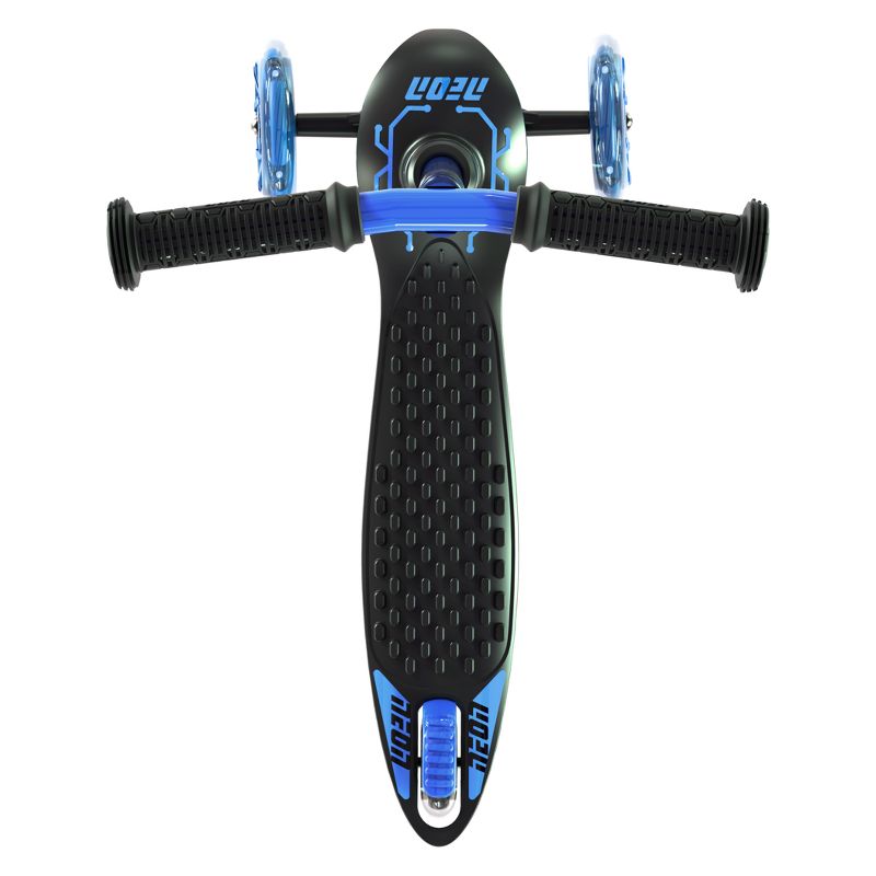 Y-volution Kids' Neon Glider Lightweight LED Light-Up Scooter - Blue