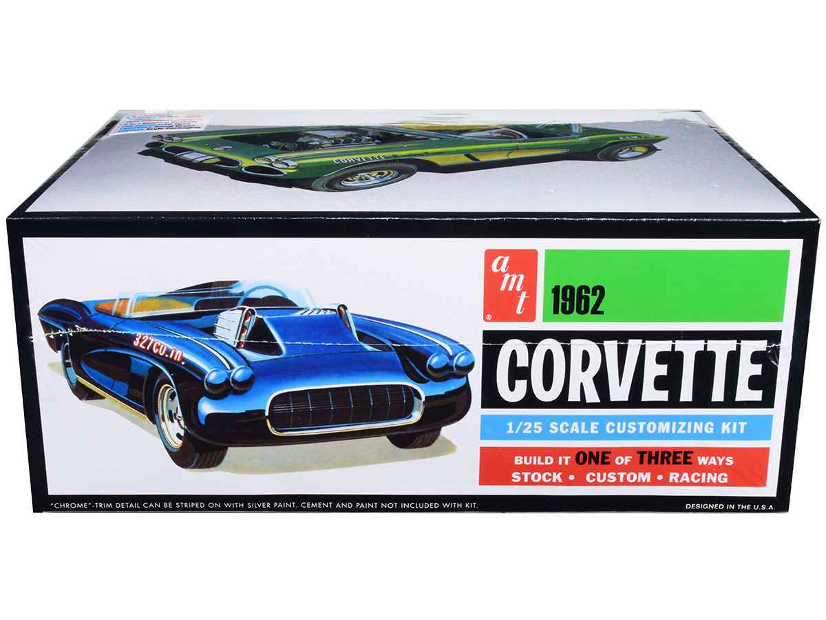 Skill 2 Model Kit 1960 Chevrolet Corvette 7-in-1 Kit 1/25 Scale Model by MPC