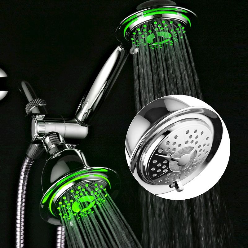 Led Combo Shower System Chrome - Dreamspa