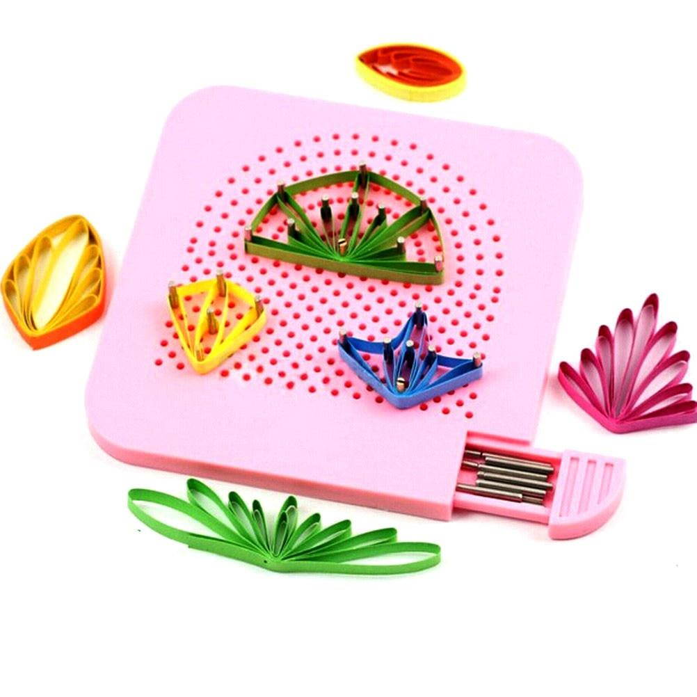 21pcs/set Guide For Paper Folding Crafting Paper Quilling Paper Craft Tool DIY Paper Quilling Tool