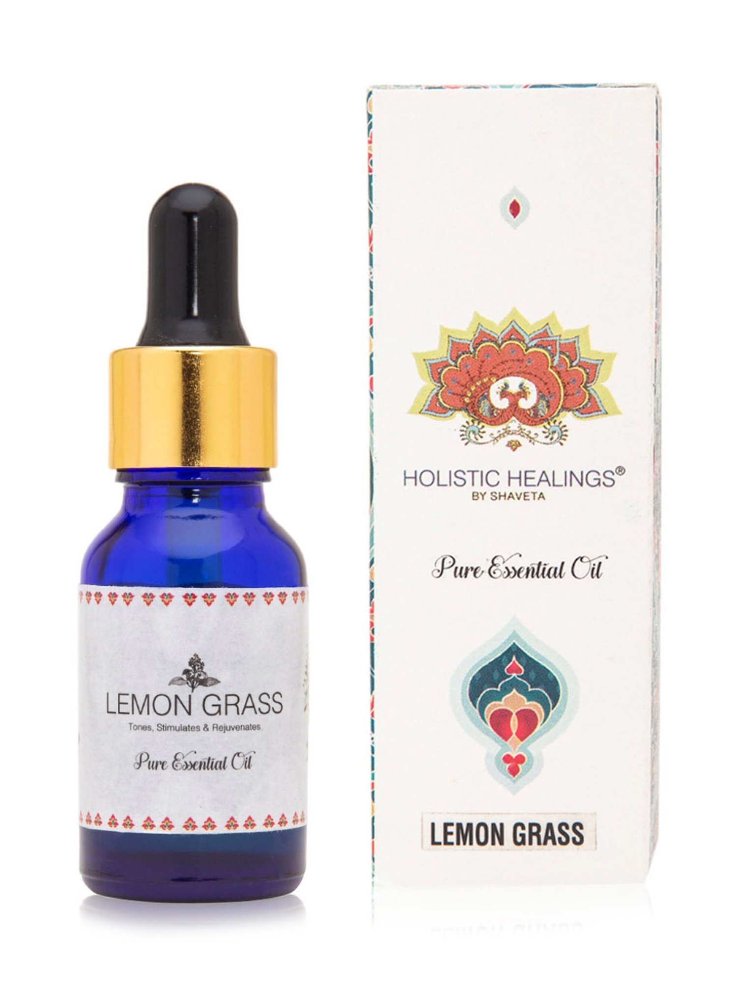 Holistic Healings By Shaveta Lemon Grass Essential Oil - 15 ml