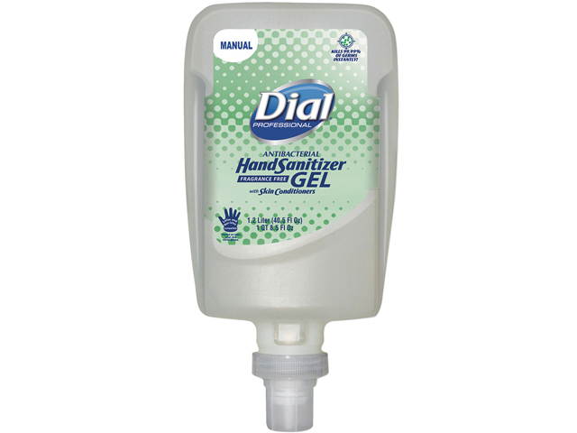 Dial 16706EA Hand Sanitizer Gel, 1.2 L