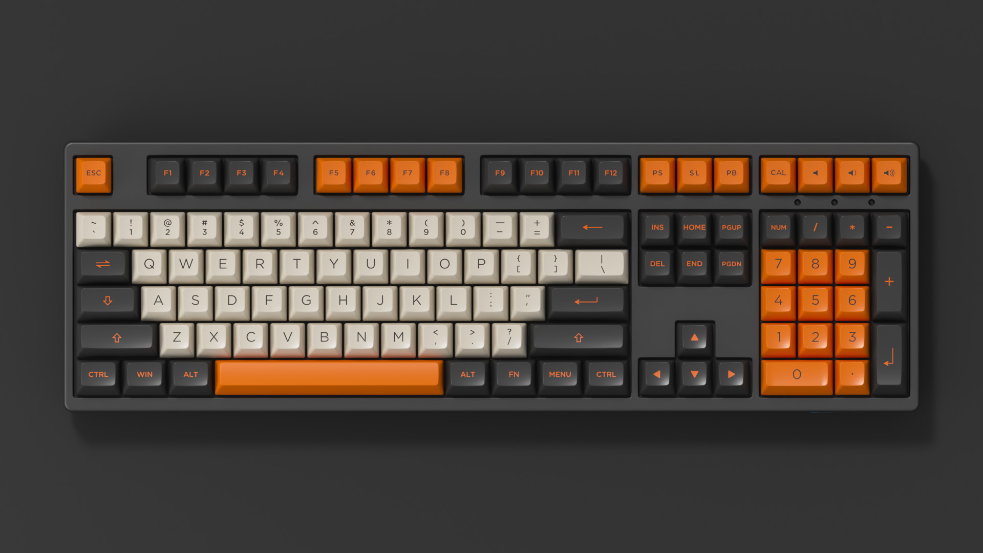 Akko Carbon Retro 158-Key ASA Profile PBT Double-Shot Full Keycap Set for Mechanical Keyboards with Collection Box