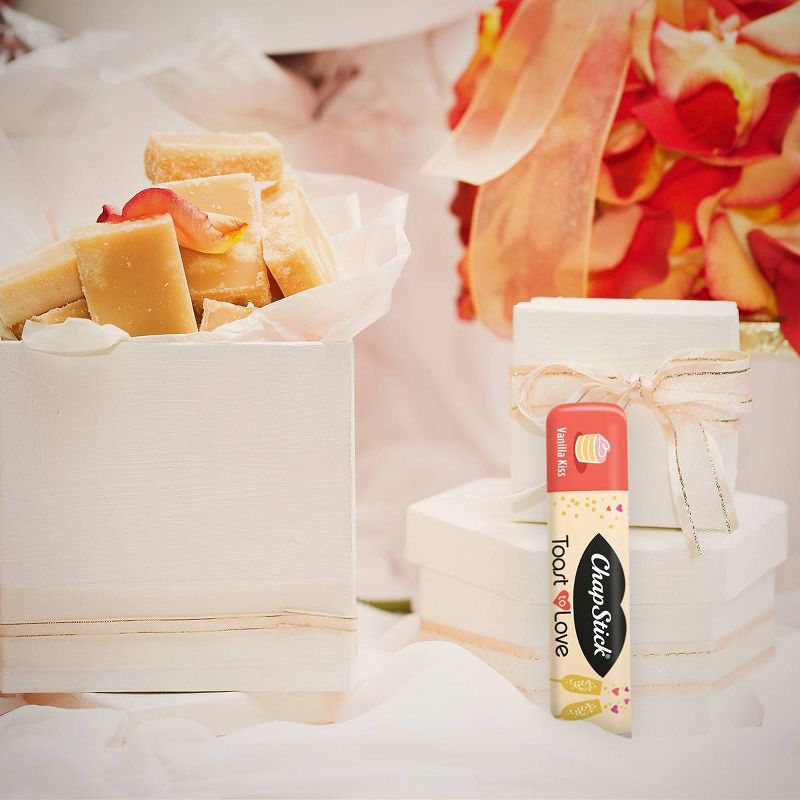 Chapstick Life Moments Toast to Love Lip Balm - Vanilla Kiss - 10ct/1.5oz