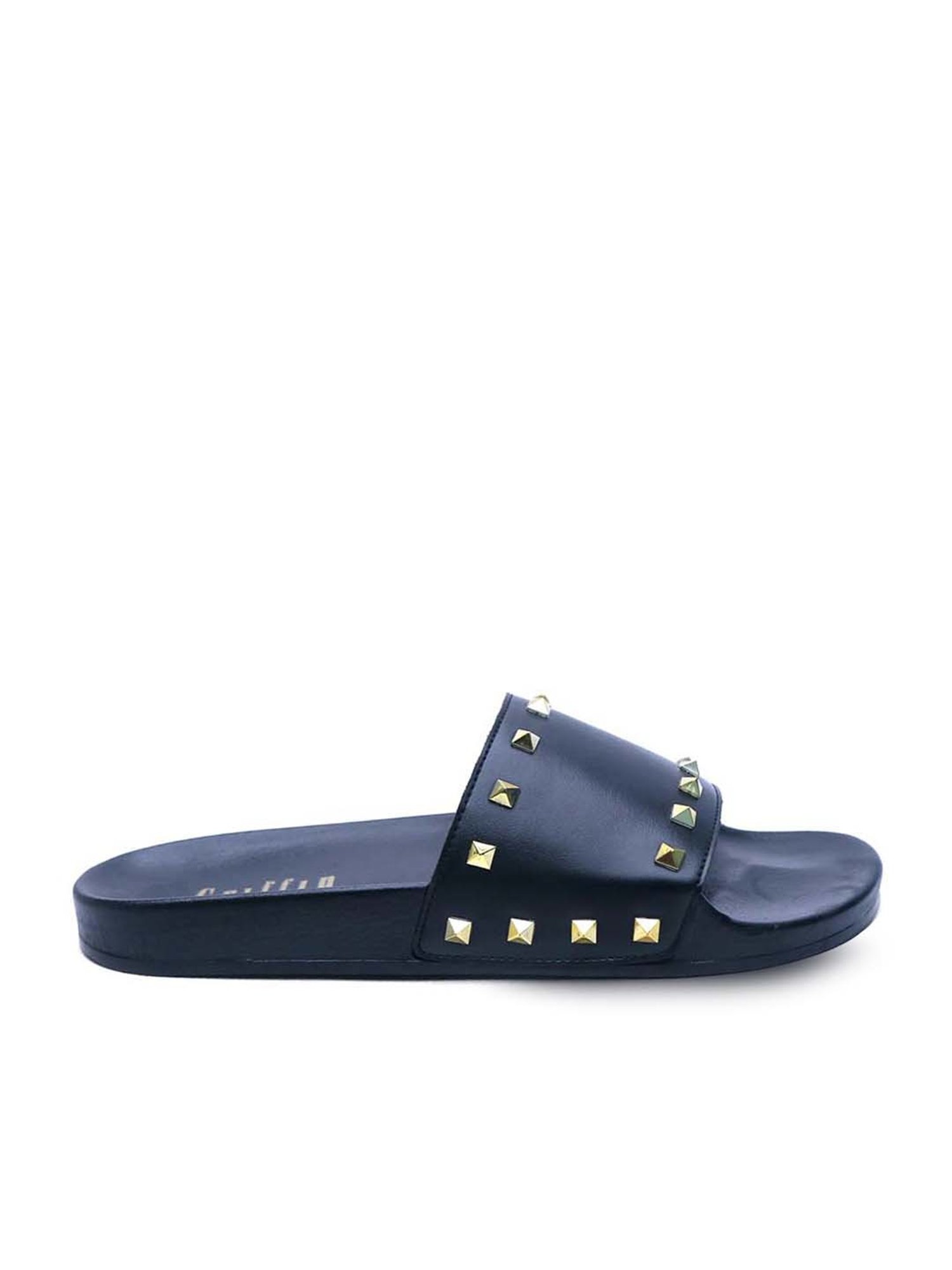 Griffin Men's Navy Slides
