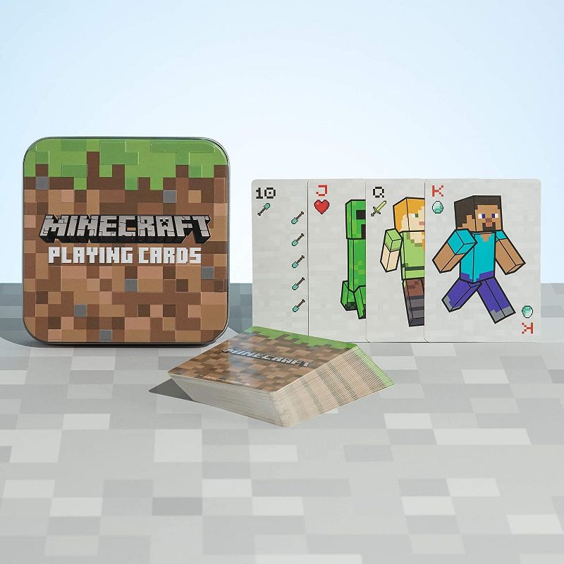 Minecraft Playing Cards | 52 Card Deck + 2 Jokers