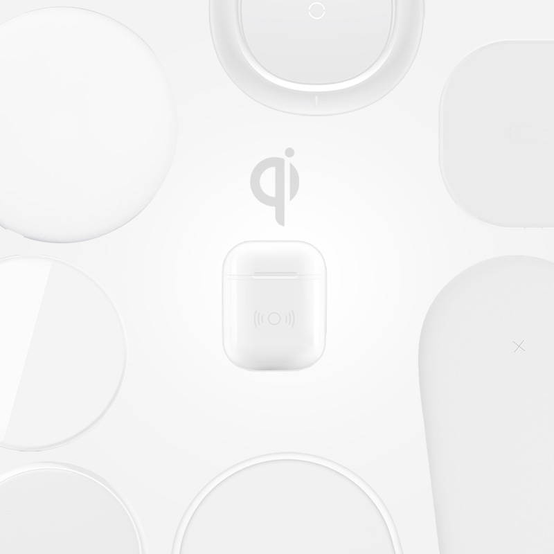 Wireless Qi Charging Enclosure for Apple AirPods