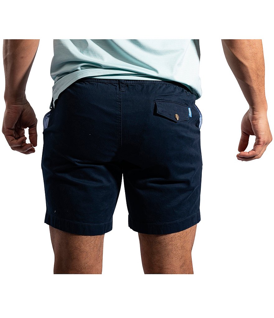 Redsand Elastic Waist Colorblock 20#double; Outseam Volley Shorts