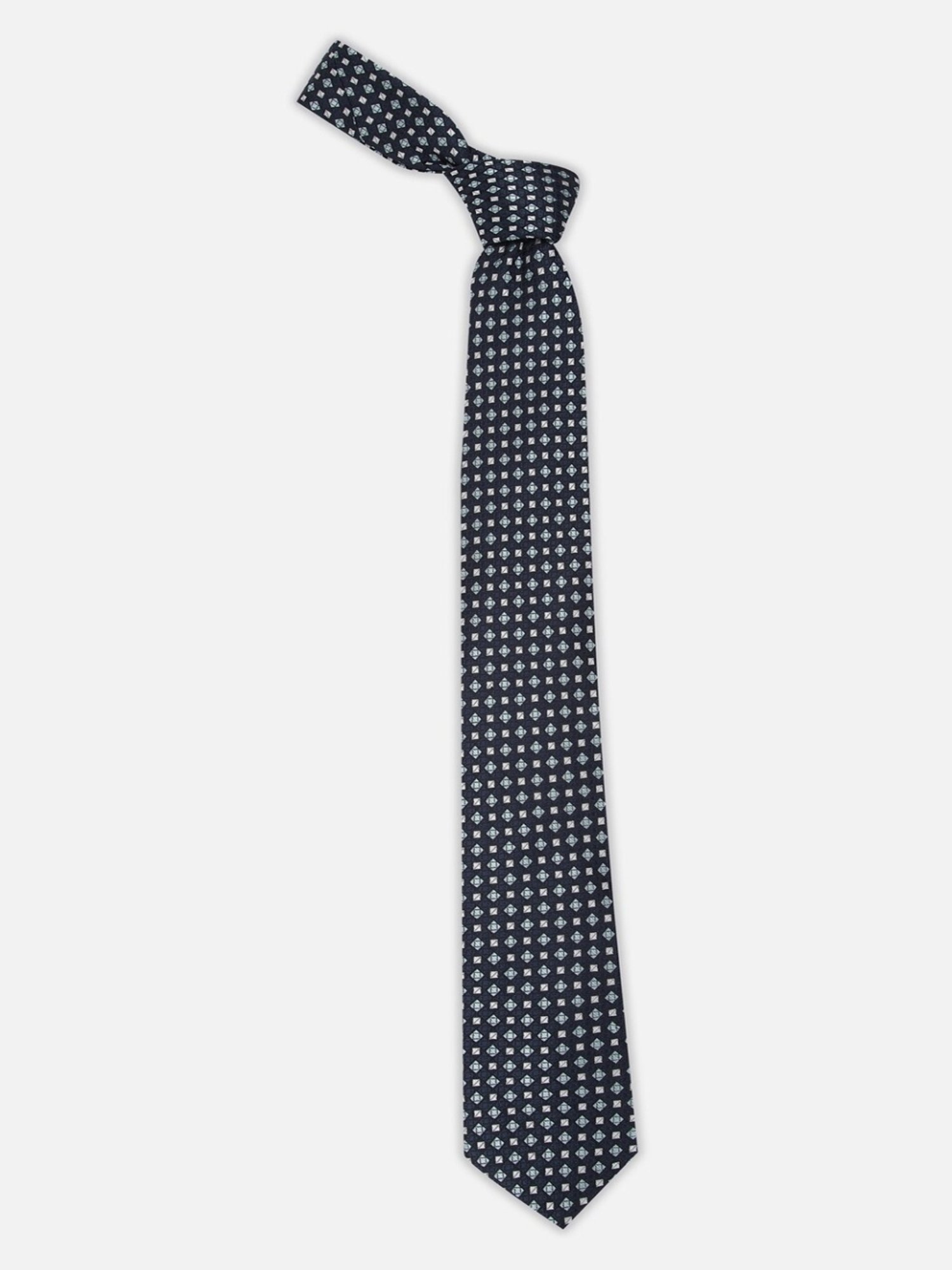 CHOKORE Yellow and Blue Printed Tie