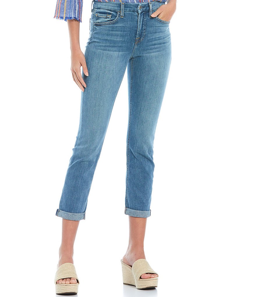JEN7 by 7 for All Mankind Slim Boyfriend Jeans