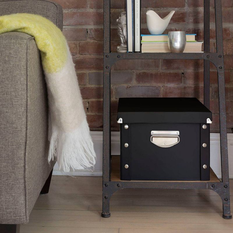 Snap-N-Store Letter Size Box File - Black