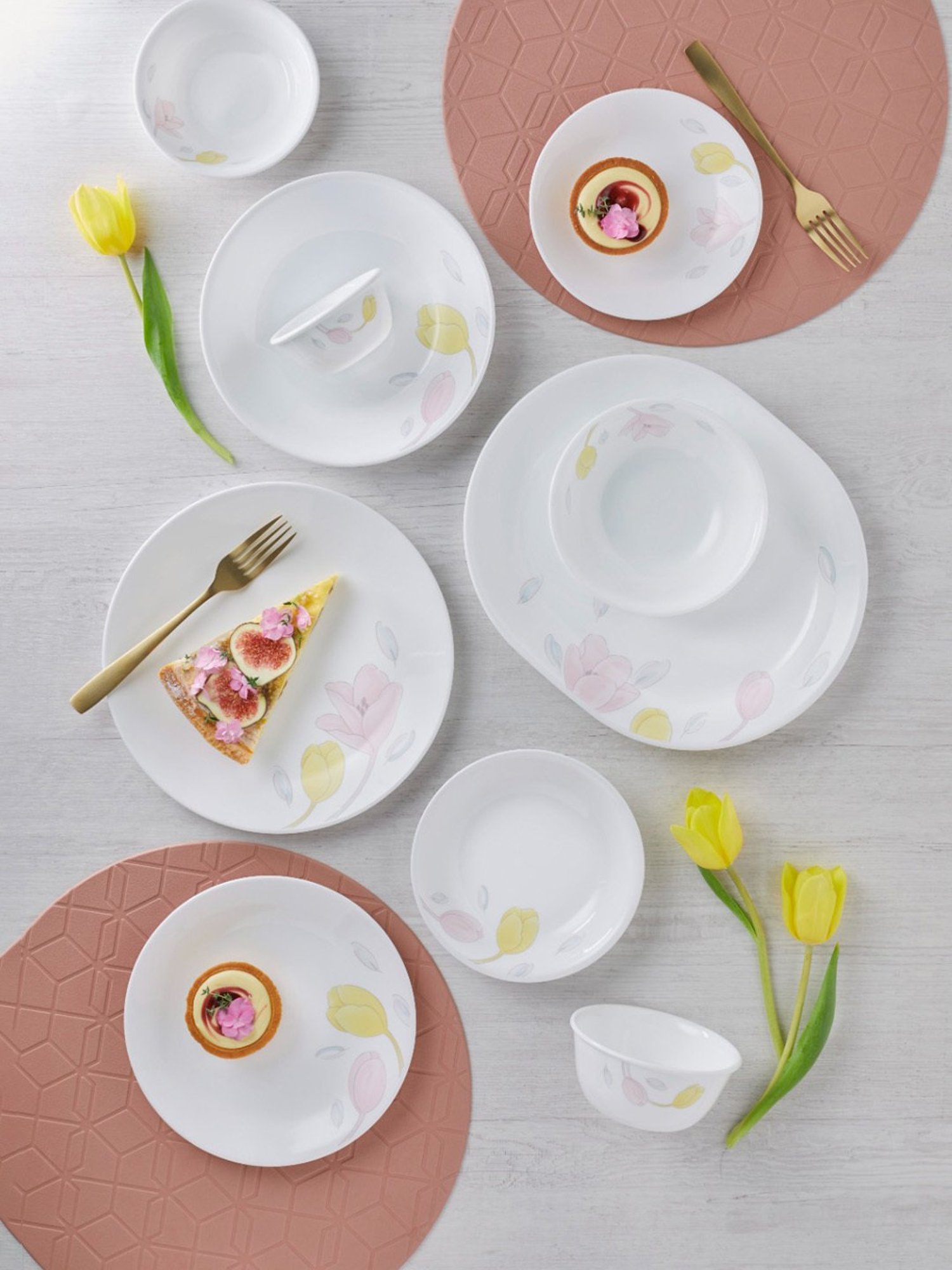 Corelle Livingware Plus Elegance 950ml Serving Bowl Pack of 2