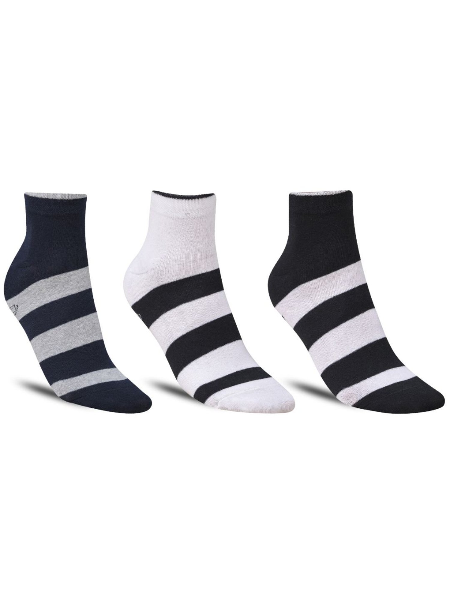 Dollar Socks For Men's Casual Ankle Length In (Pack of 3)